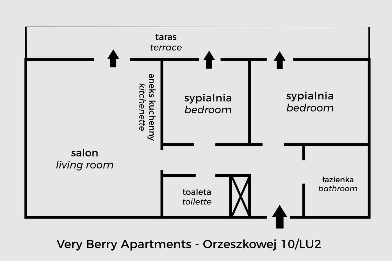 Very Berry - Orzeszkowej 10 - Mtp Apartment, Parking, Balcony, Check In 24H Познань Экстерьер фото